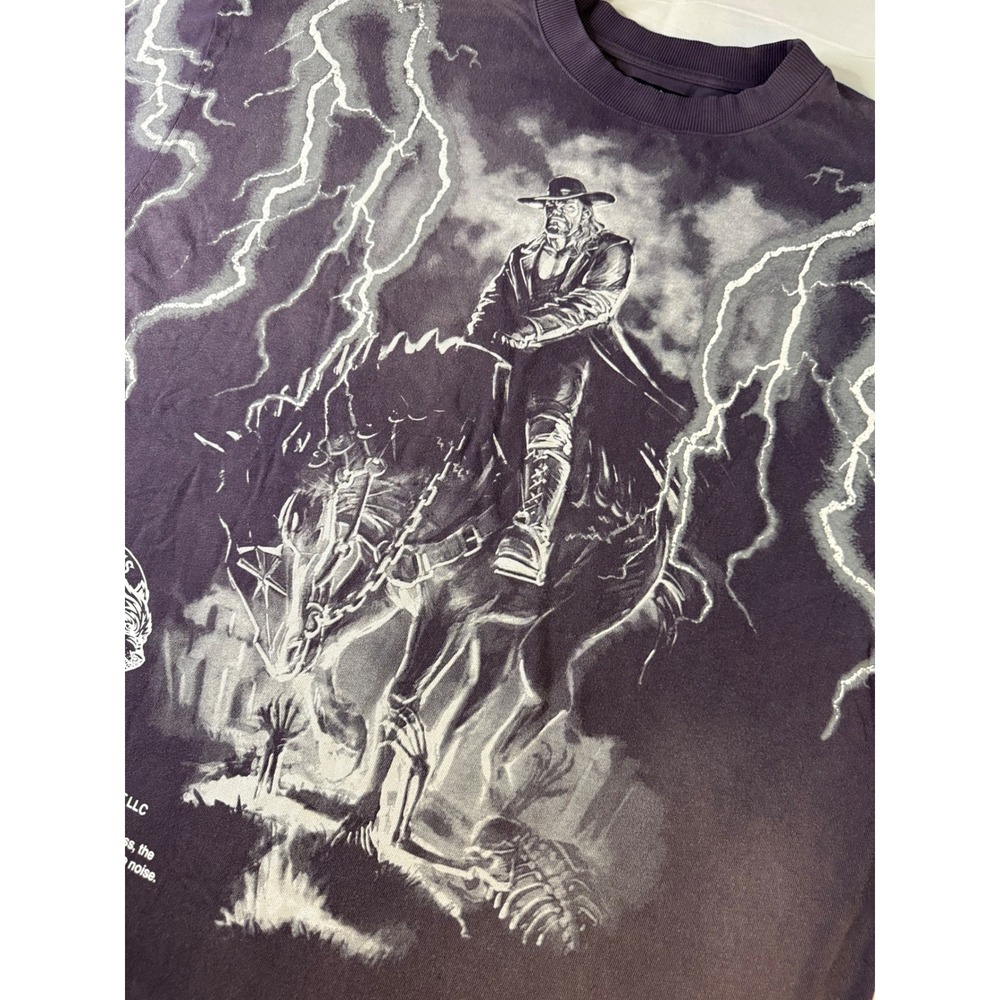 Darc‎ Sport WWE Undertaker Wolves Forever Graphic Tee Purple XL Limited 581/1000